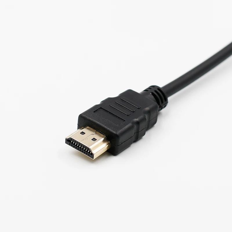 HDMI в VGA кабель конвертер папа Женский аналоговый видео адаптер Кабели HD 1080P для ПК