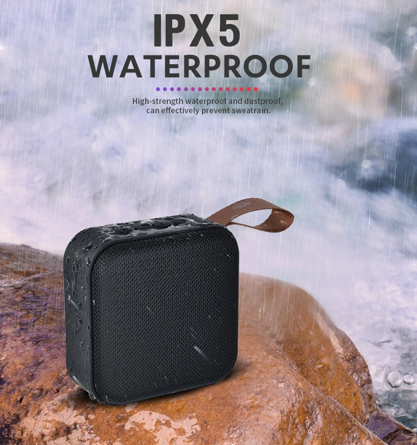

T5 Bluetooth Speaker Portable Wireless Loudspeaker Sound System 3D Stereo Music Surround Outdoor Speaker Support FM TFCard