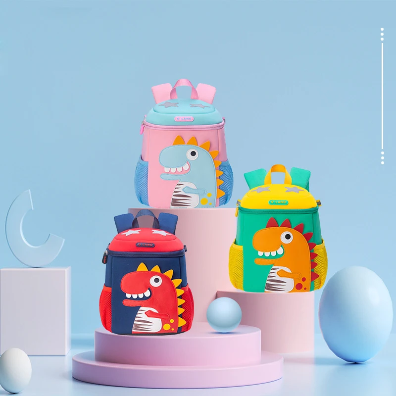 Children's backpack in kindergarten Dinosaur Backpacks Kids Boys Cartoon Schoolbags Girls Gift Baby Mini Toddler Mochila Escolar