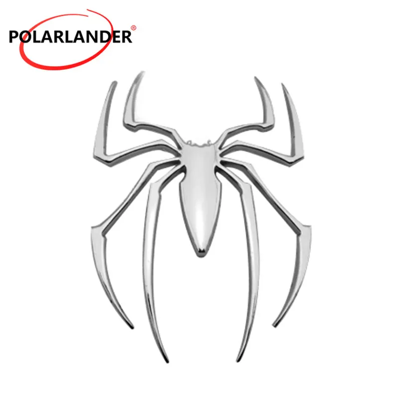 Стикер для автомобиля 3d стикер с крутым пауком универсальный креативный