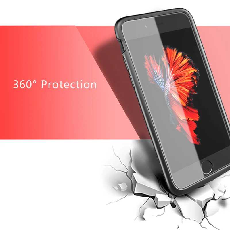 Чехол с зарядным устройством для iPhone 6 Plus 6s 7 8 SE | Мобильные телефоны и аксессуары