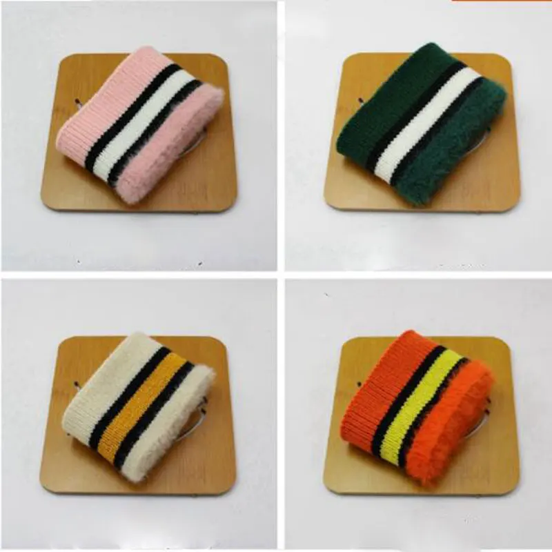 1 шт. трикотажные манжеты однослойные утолщенные ребристые бесшовные (6 5*70 см) для