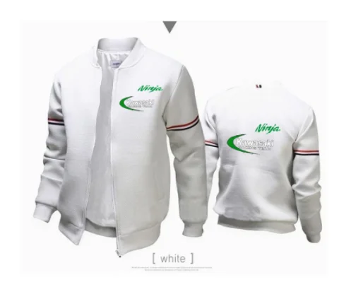 Легкая трикотажная куртка для kawasaki спортивная на молнии пальто мужская