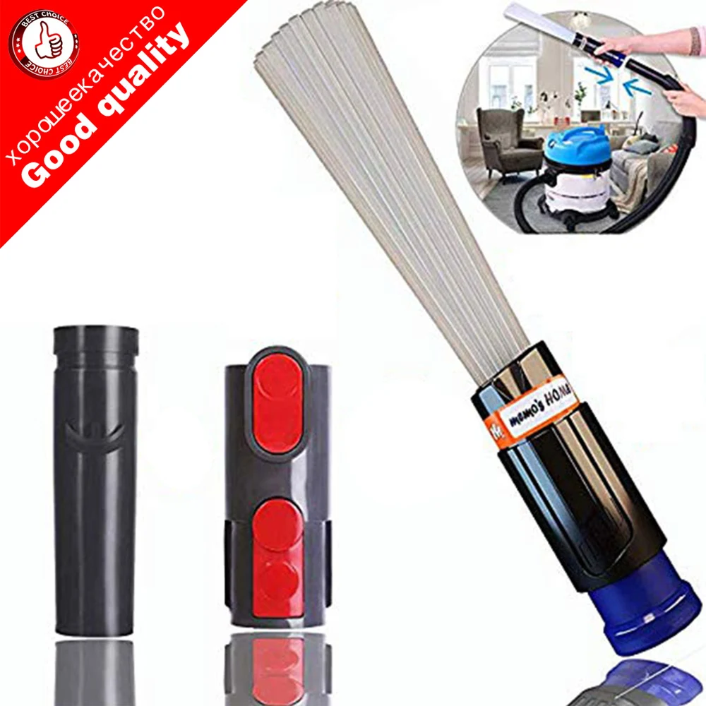 

Cleaning Tool Attachment Brush Adaptor Set for Dyson DC35 DC61 DC62 V8 V10 V6 Vacuum Cleaner Dust Daddy Multi-Functional Tools