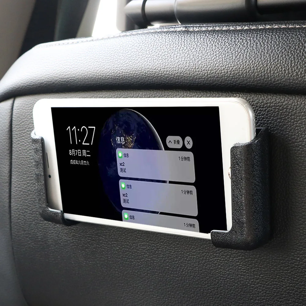

LEEPEE Adjustable Width Car Interior Accessories Multifunction Car Cell Phone Holder GPS Display Bracket Self-adhesive