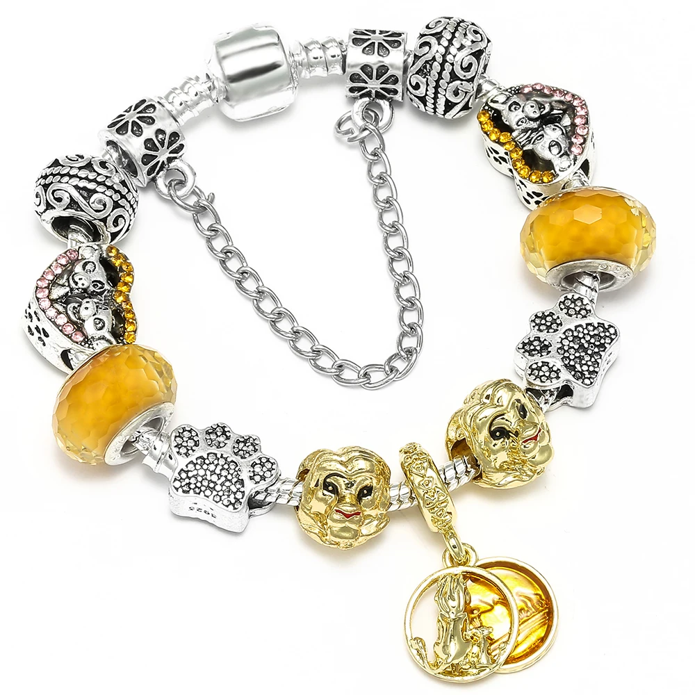 SEIALOY новые модные золотые бренды браслеты для женщин и мужчин золотые богатые бусины Шарм любовник браслет с браслетом дружбы ювелирные изделия подарок - Окраска металла: SL233