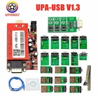 Программатор электронной сигареты 2020 UPA USB V1.3, диагностический инструмент UPA USB 1,3, Чип ECU с адаптером EPPROM, полный комплект программатора ECU
