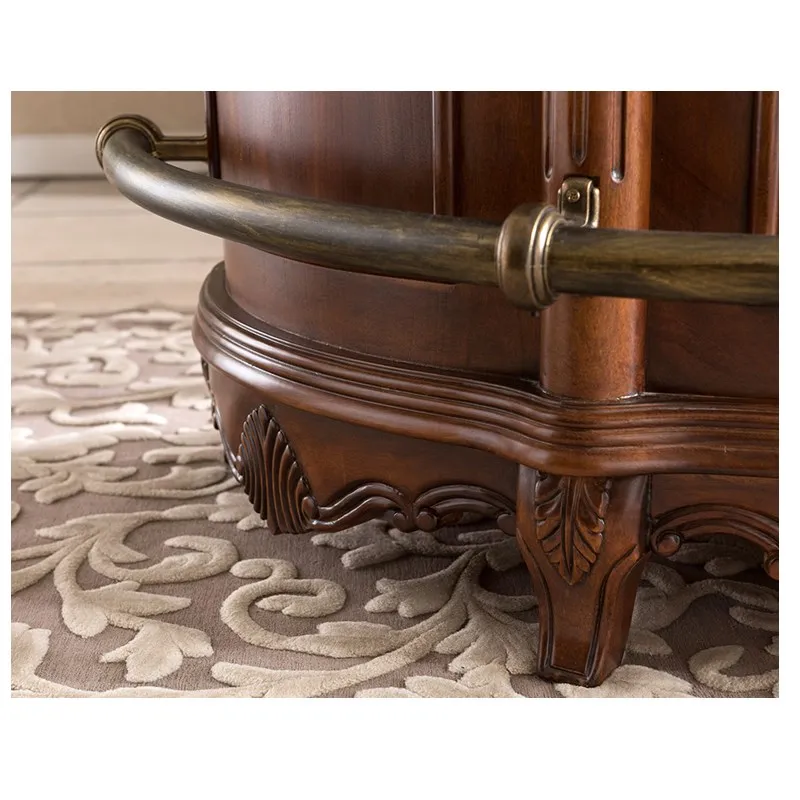 Горячая Распродажа маленькая барная мебель для дома из цельной древесины стол и