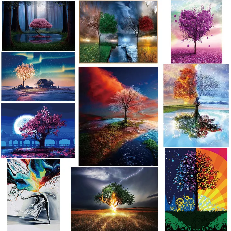 Алиэкспресс Лидер продаж DIY Цифровая масляная живопись домашняя декоративная