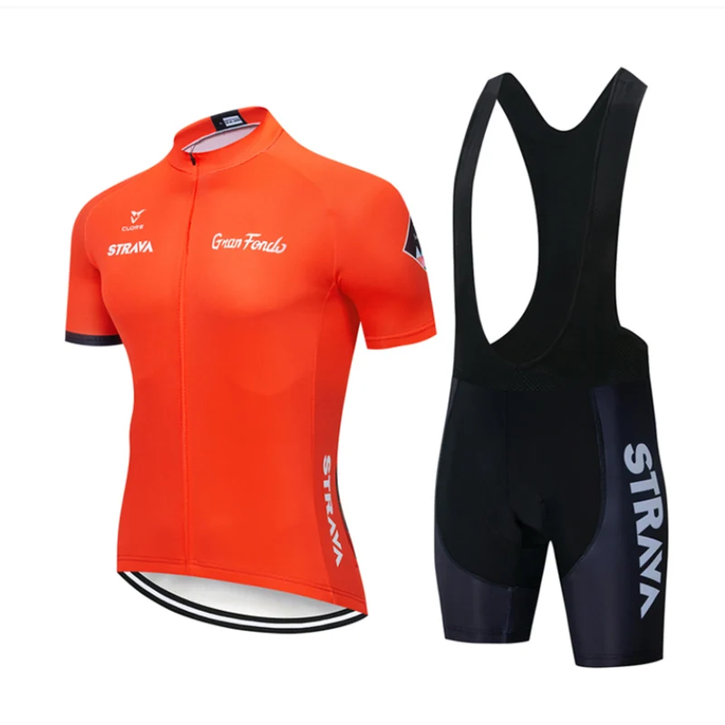 

Новинка Мужская дышащая быстросохнущая одежда STRAVA для велоспорта на молнии с короткими рукавами костюм Одежда для горного велосипеда