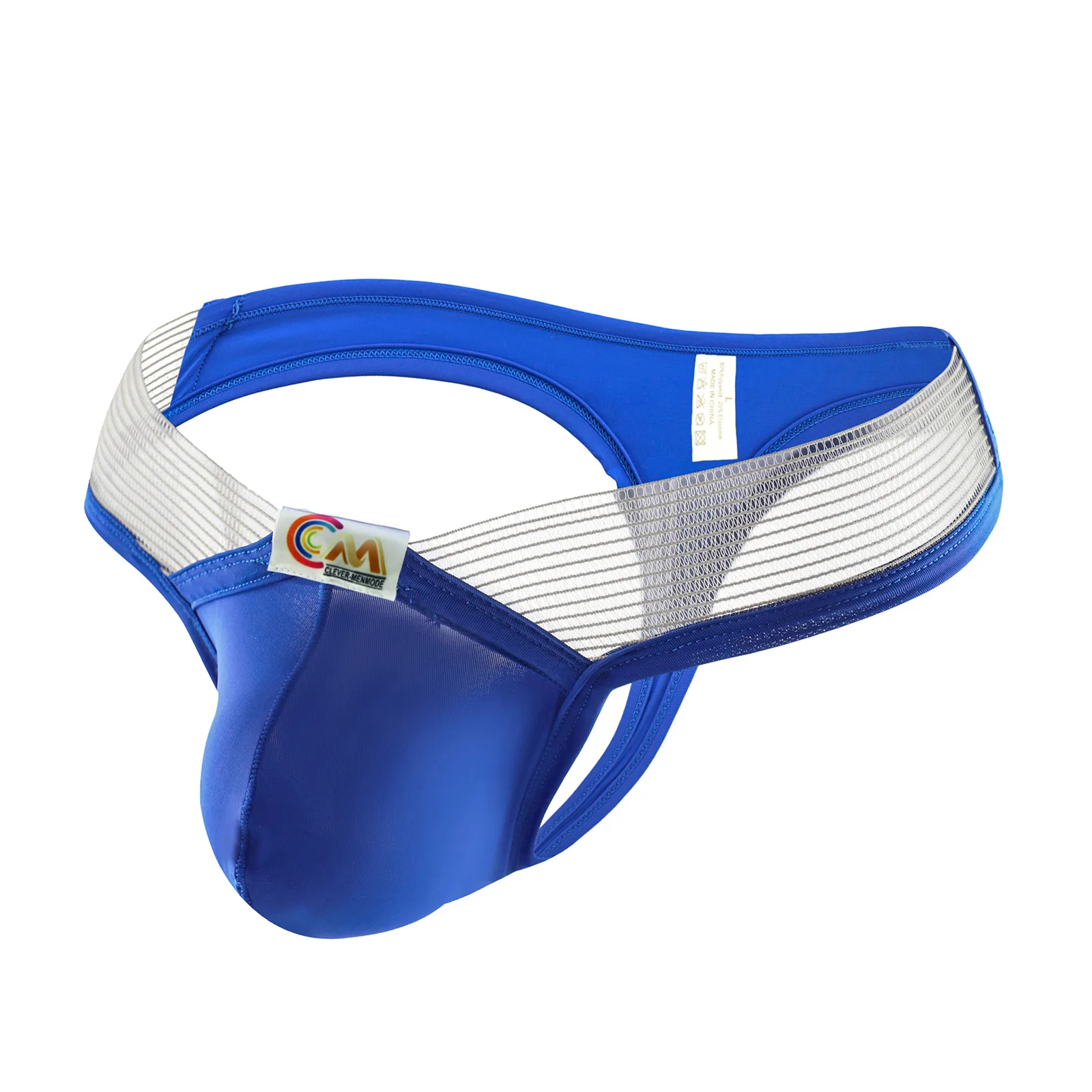 Мужские модные брифы CLEVER T-back мужские трусы-Тонги из ледяного шелка трусы