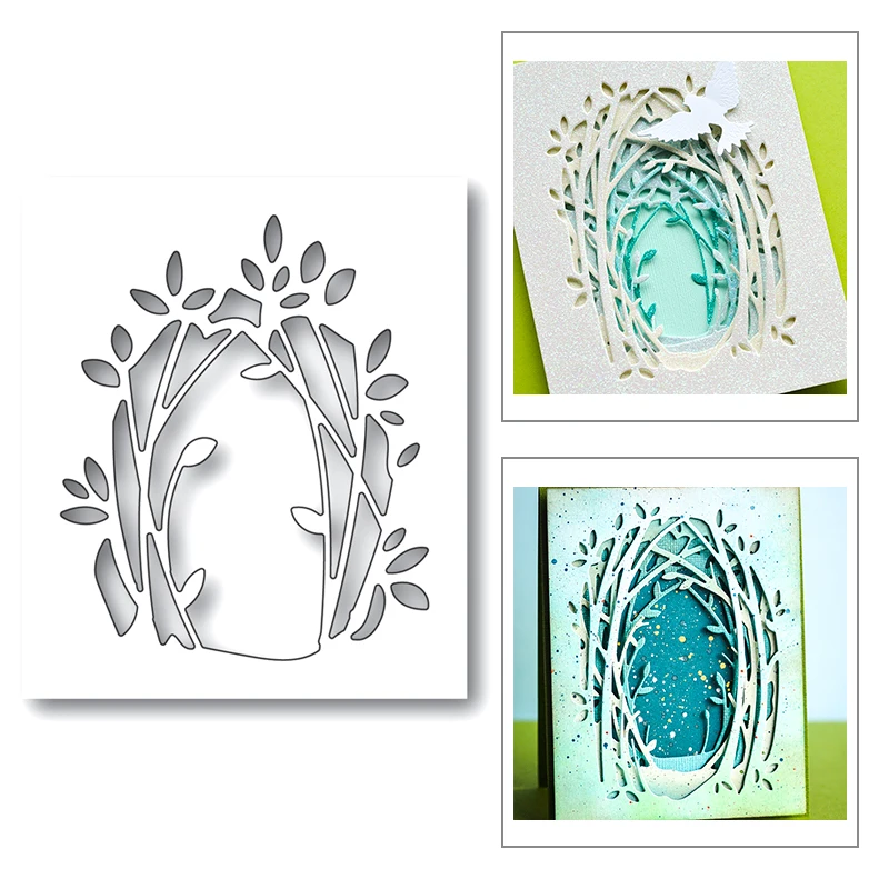 Лидер продаж 2020 новинка металлические пресс формы с отверстиями для деревьев и