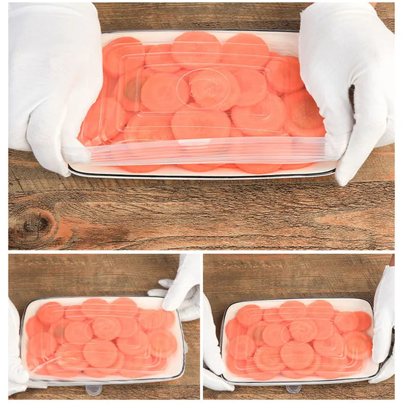 6 шт. Крышка для фруктов и овощей сохраняющая свежесть многоразовая