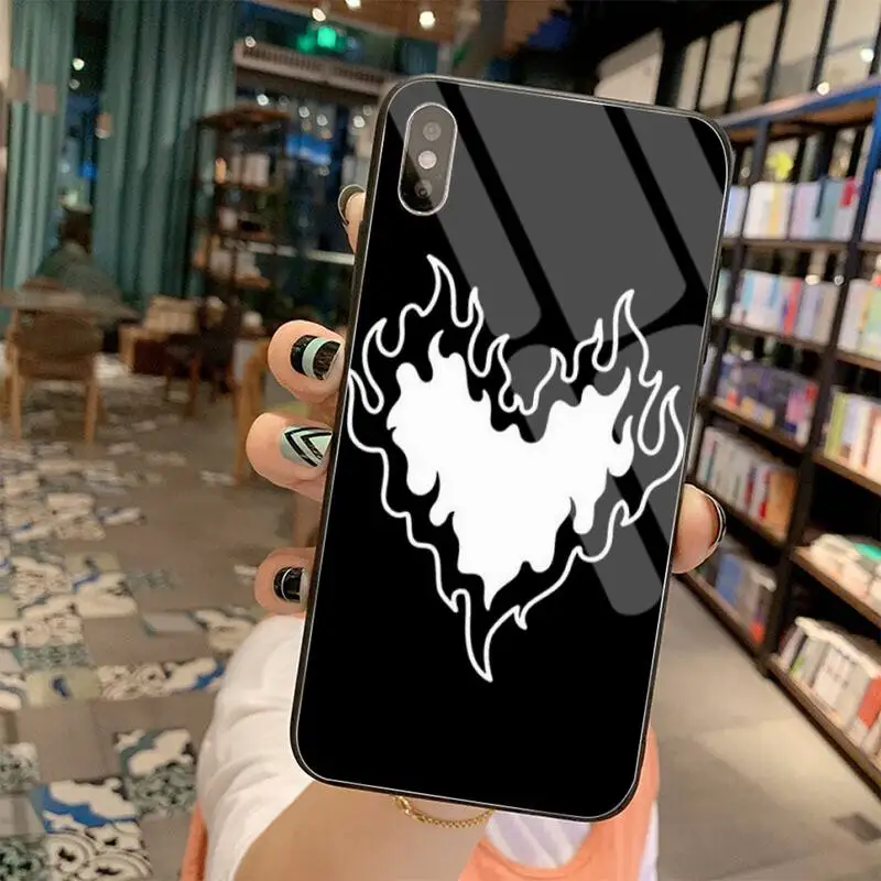 Мягкий чехол для телефона HUAGETOP Flame Blaze Power Torch из закаленного стекла iPhone 11 Pro XR XS MAX 8X7