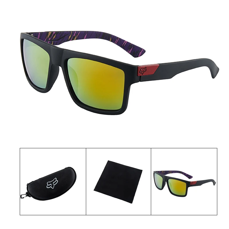 Солнцезащитные очки FOX для мужчин и женщин брендовые дизайнерские винтажные