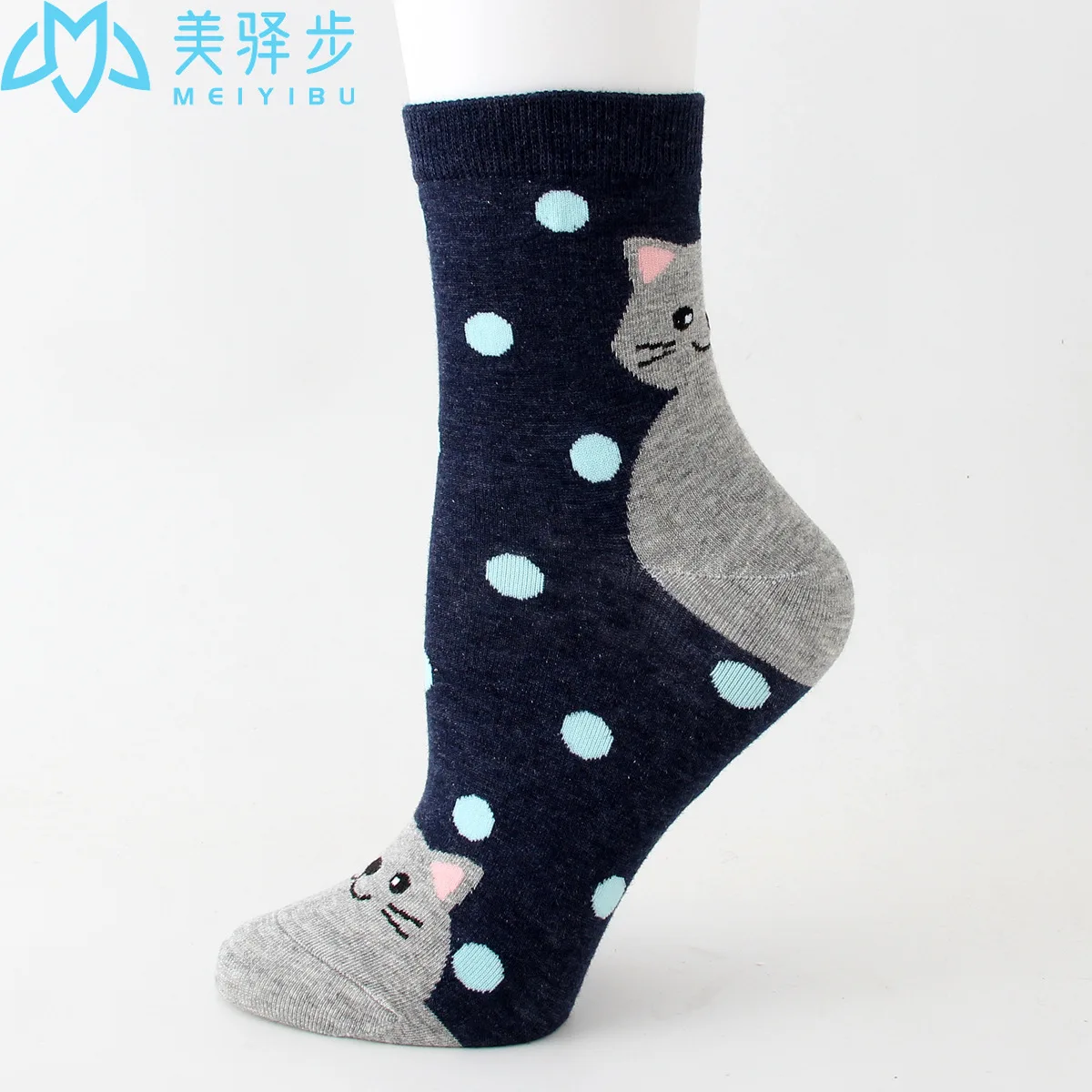 12 Pairs Per Set Fashion Women's Socks Dot Hot-selling Autumn New Socks Manufacturers Wholesale