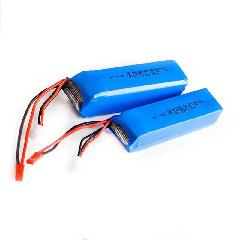 PYLR/C Мощность 7 4 V 3000mah литий-полимерный Батарея Перезаряжаемые для Frsky Taranis X9D плюс