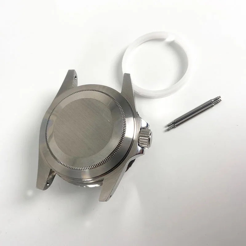 

2021 New Watch Accessories 40mm Case Steel Belt Set Acrylic Glass Aluminum Ring 316l Stainless Steel For Mingzhu 3804 Movement