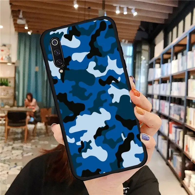 

Lovebay Army Green Camouflage Phone Case For Xiaomi Redmi mi note 7 8t 9 9t 9s 8 10 10t 11 pro lite K20 max 3