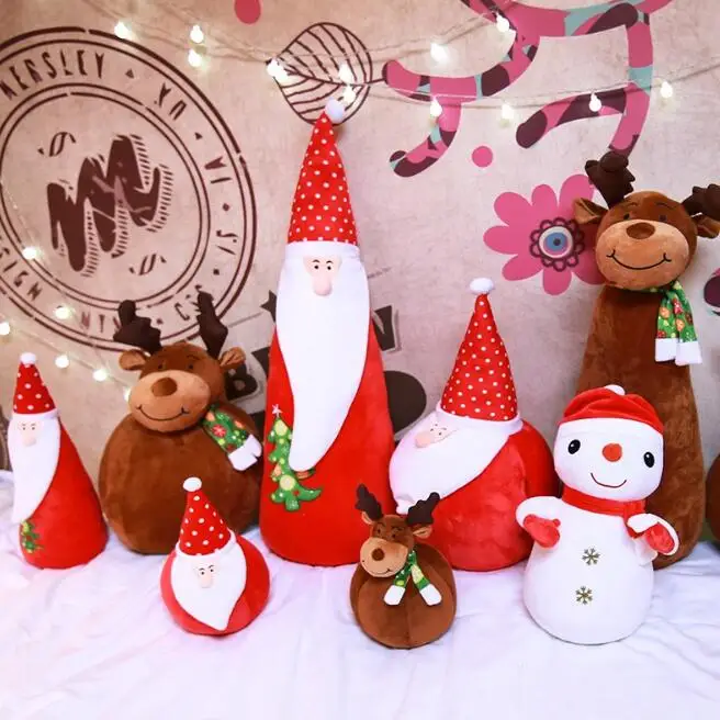 1 шт. маленький размер плюшевая игрушка милая Кукла рождественские украшения