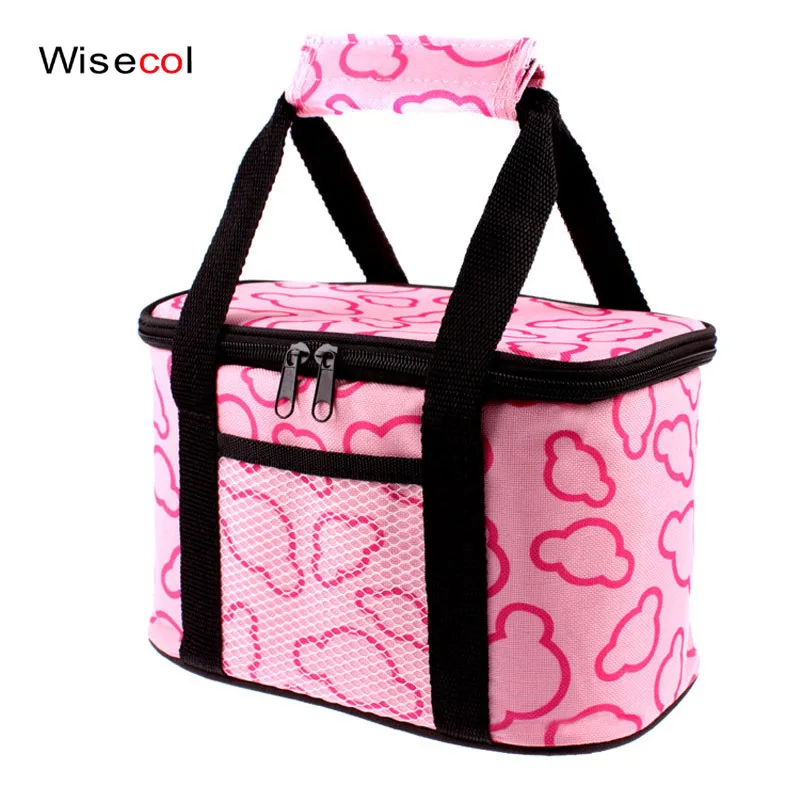 Wisecol портативные термальные сумки для обеда женщин детей мужчин