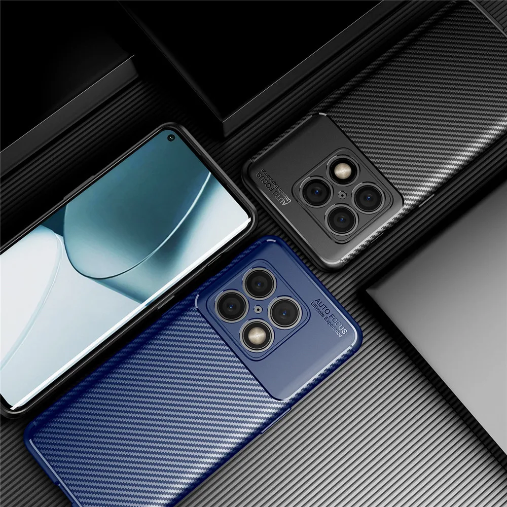 for oneplus 10 pro case carbon fiber protect phone cover one plus 10pro oneplus10 110 pro 6 7 silicone bumper shockproof funda free global shipping
