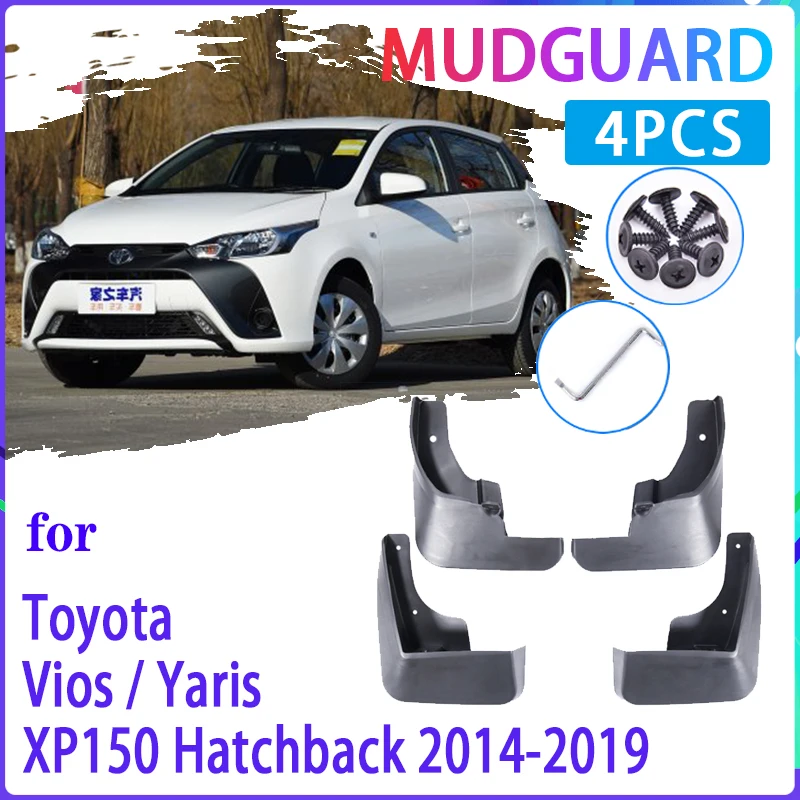 Автомобильные Брызговики для Toyota Vios Yaris XP150 хэтчбек 2014 ~ 2019 2015 2016 крыло
