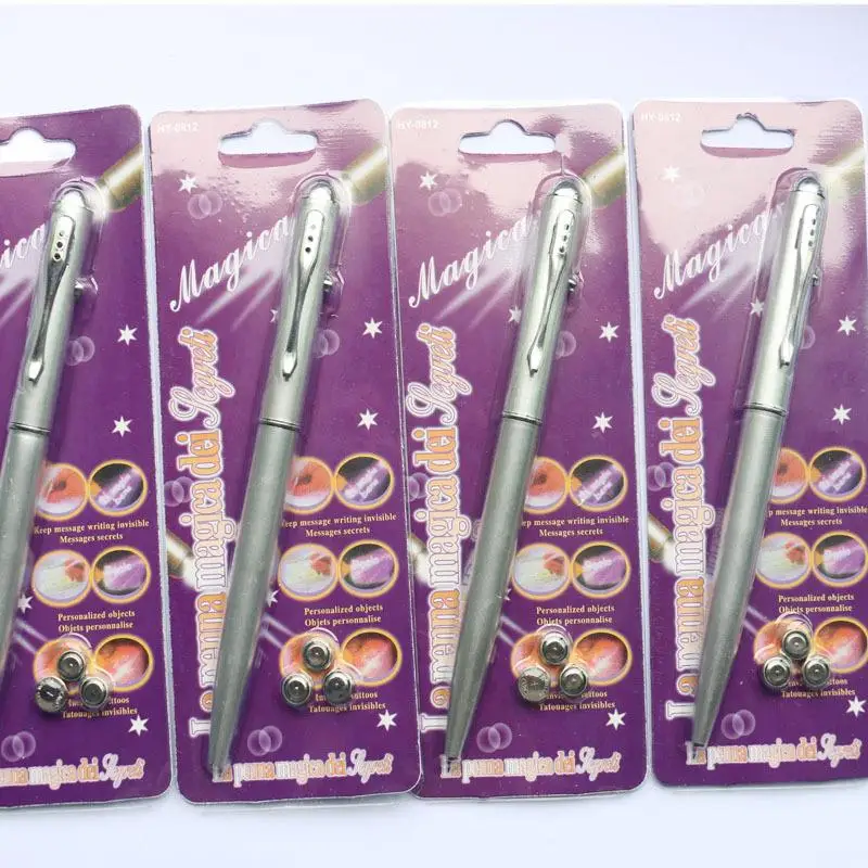 1 шт. пластиковый материал невидимая чернильная ручка шариковые ручки офисные