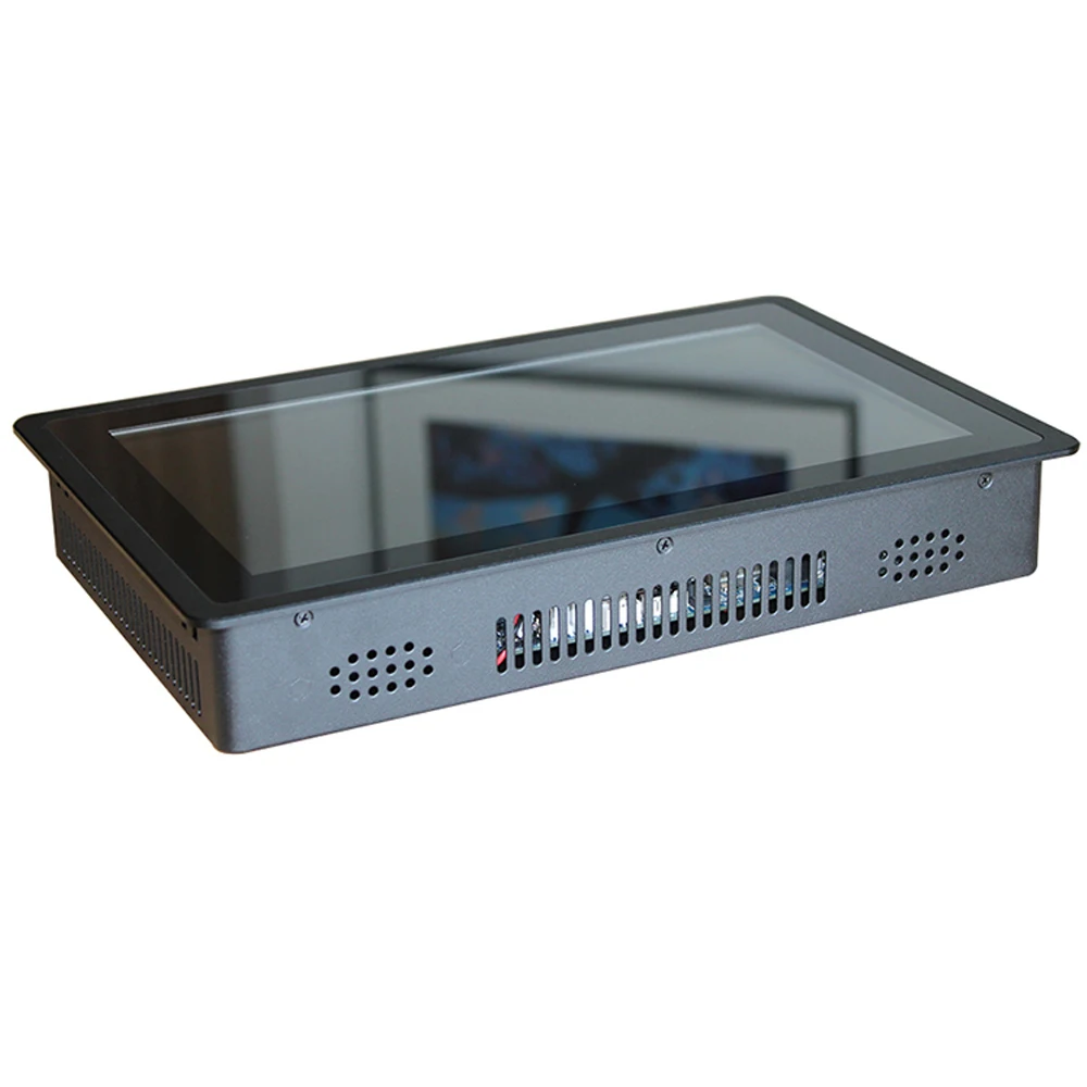 widescreen 11.6 inch 4G RAM 32 SSD Industrial Panel PC intel J1900/3855U/i3 7100/i5 7200 Capacitive touch 1366x768 All In One pc |