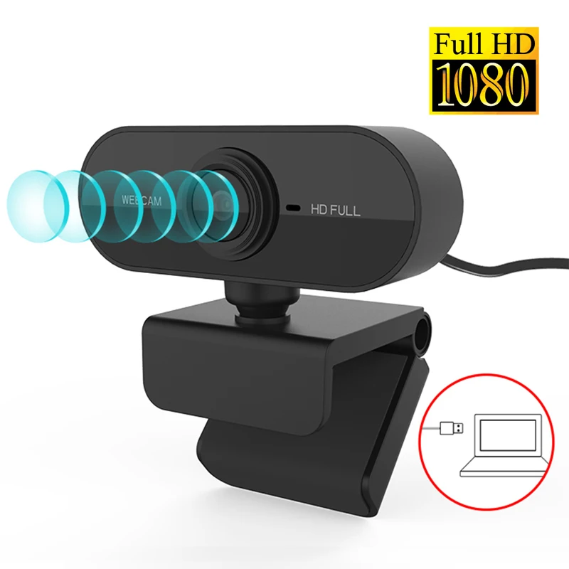 Фотокамера компьютерная 360 P HD 1080 градусов USB с микрофоном | Компьютеры и офис