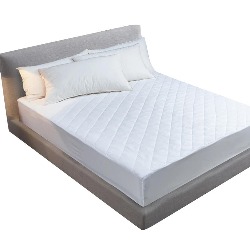 Одноцветный водонепроницаемый защитный чехол для матраса простыня стиль