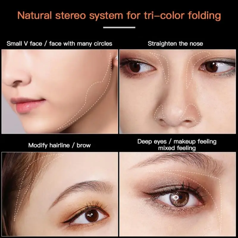 3 Colors Bronzers Face Makeup Highlighter Concealer New Brand Waterproof Loose Powder Maquillaje Skin |