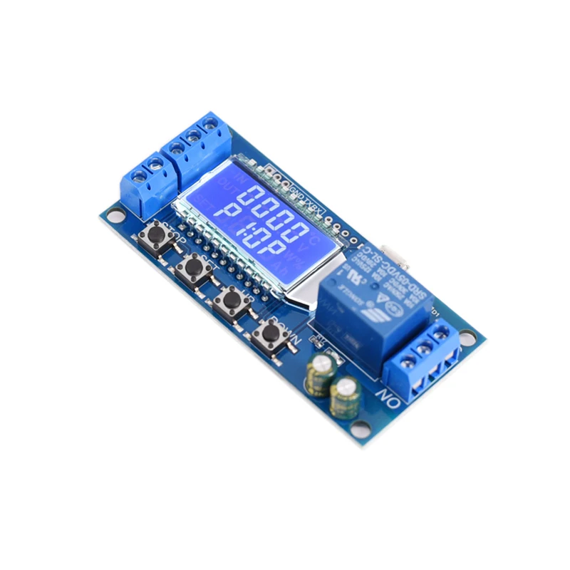 

Time Telay Module 24V/12V Cycle Timing Off Trigger Delay Switch DC AC Universal Conduction Cycle Timing Circuit Switch