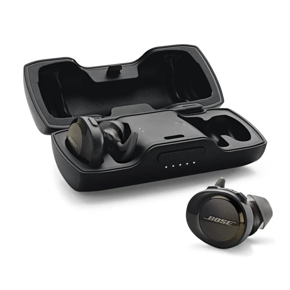 Bose SoundSport Free True беспроводные Bluetooth наушники TWS спортивные наушники водонепроницаемые наушники гарнитура с микрофоном - Цвет: Черный