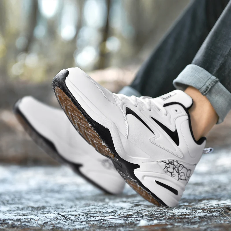 

Кроссовки-носки мужские спортивные, Классическая обувь для тенниса, толстая подошва, высокие, Размер 14, 750B