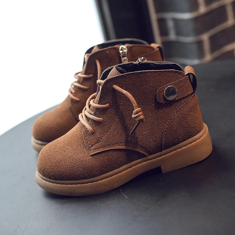 Mumoresp сапоги Martin для девочек детей больших мальчиков средние детские полуботинки