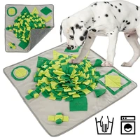 feeding mat dog sniffing large slow feeding mat for puppy pad puzzle treat dispensing interactive toy pet smell training 70x70cm