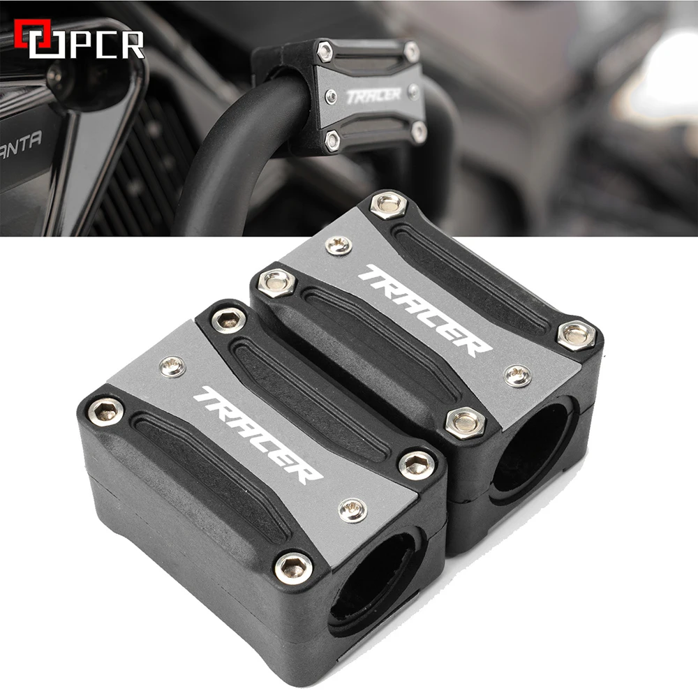 

Motorcycle Engine Crash Protection Bumper Decorative Guard Block 22-25-28mm For YAMAHA Tracer 700 700 GT MT09 TRACER 900GT 2019
