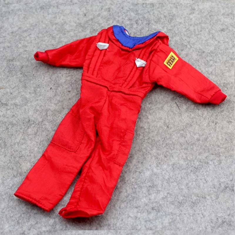 1/6 Scale аксессуары для мужской одежды красный и синий боди локомотив комбинезон