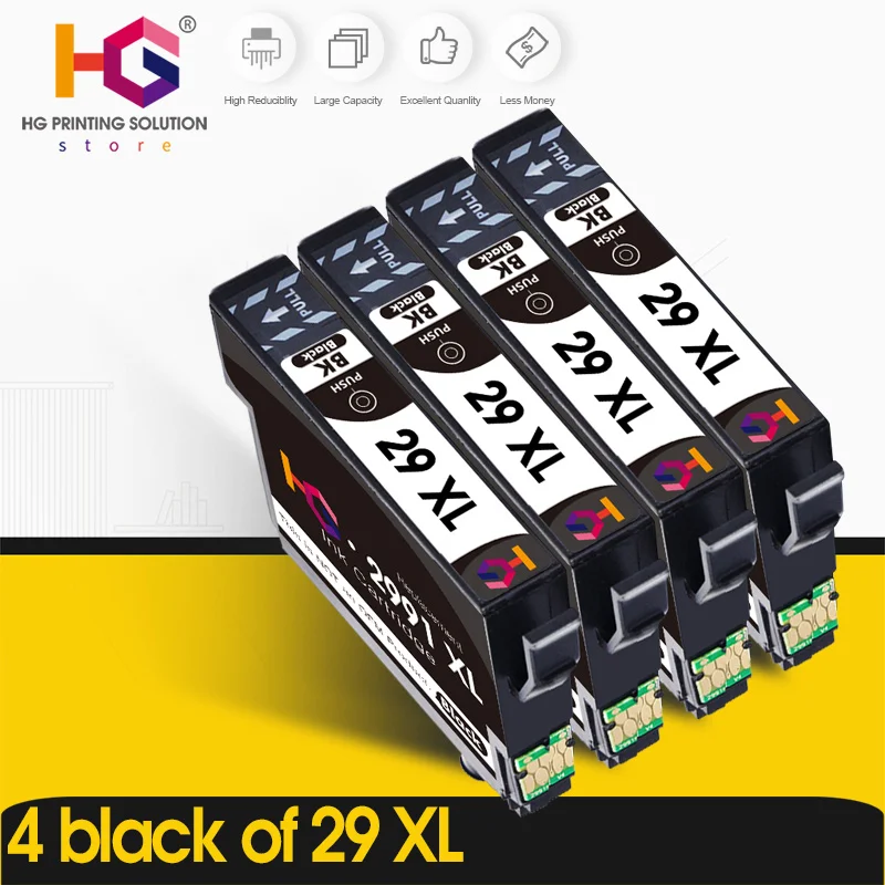 При заказе 1 10 штук совместимые картриджи T29XL T2991 29 XL замена для Epson XP235 XP245 XP247 XP255 XP257