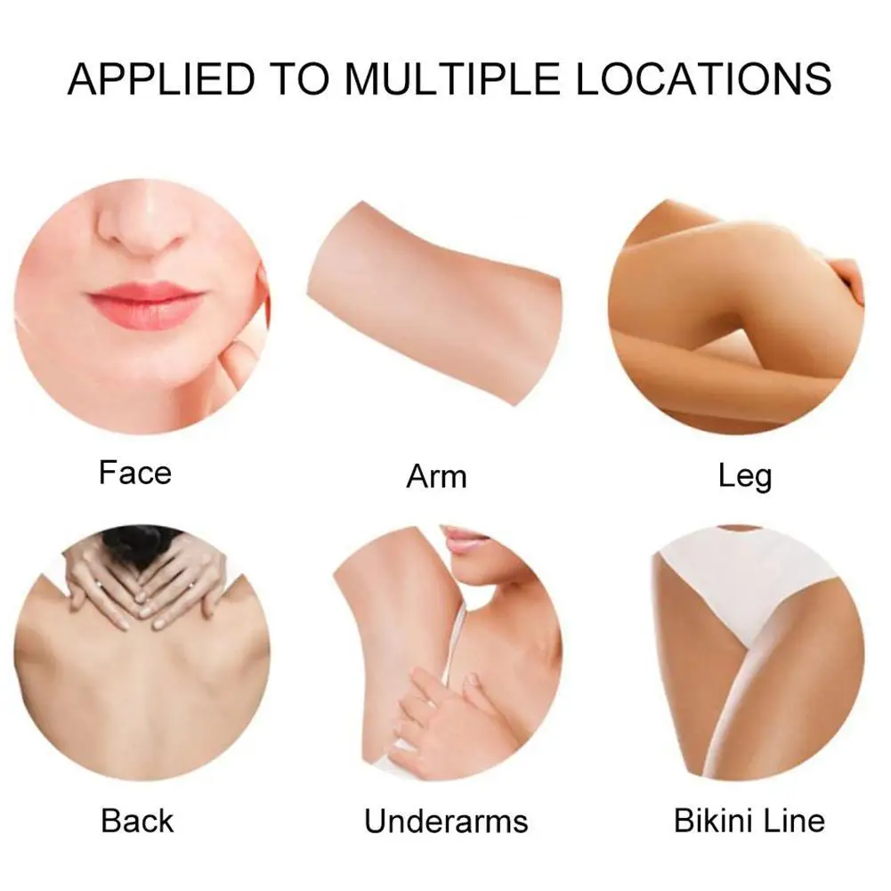 

40g Painless Hair Removal Cream Face Arm Leg Back Underarms Bikini Full Line Non-Irritating Care Body Skin Gentle Repair O4L8