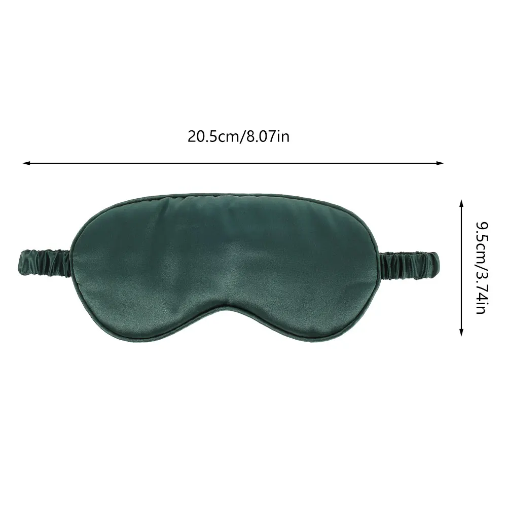 

100% High Quality Mulberry Silk Blindfold Sleep Eye Cover Travel Shade Blinder Adjustable Night Eye Patch Sleeping Rest Aid Soft