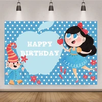 little beautiful girls baby shower photography background birthday party princess backdrop for photo studio vinyl photocall