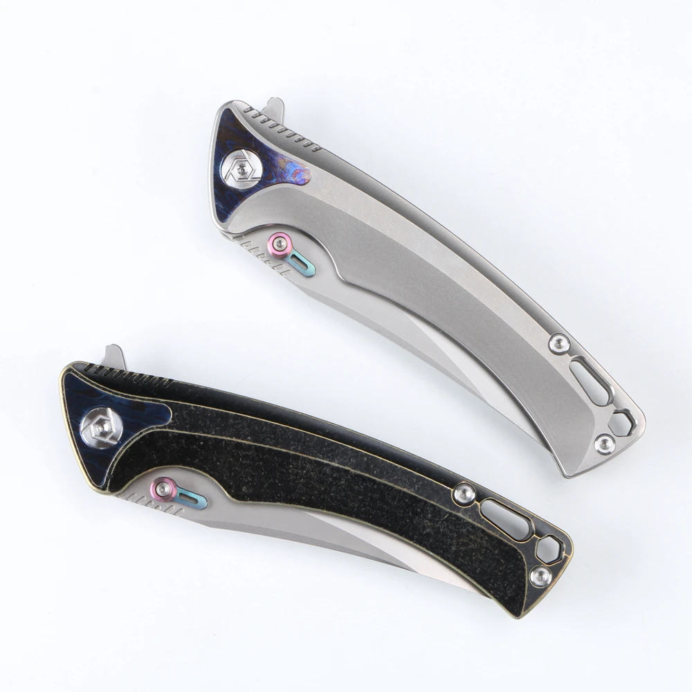 Охотничьи ножи CH EMPEROR S35VN Blade Flipper TC4 с титановой ручкой складной карманный нож для