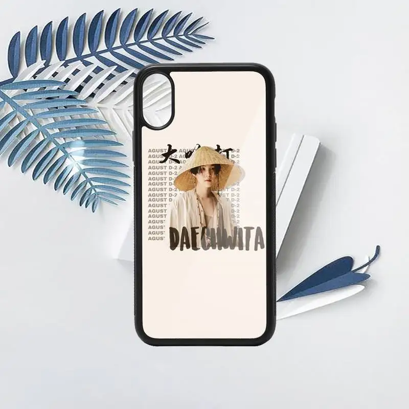 

Agust D Phone Case TPU For iPhone X XR XS 11 12 mini Pro MAX 6 6S 7 8 Plus SE 2020