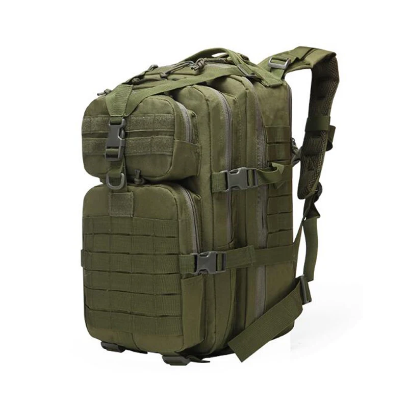 ArmyGreen 45L большой емкости мужские армейские тактические рюкзаки военные штурмовые сумки наружные 3P EDC Molle пакет для треккинга кемпинга охоты сумка - Цвет: ArmyGreen