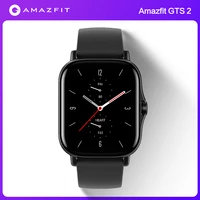 amazfit gts2 smartwatch gps in build resistant amoled display 11 sport modes all day heart rate tracking for android