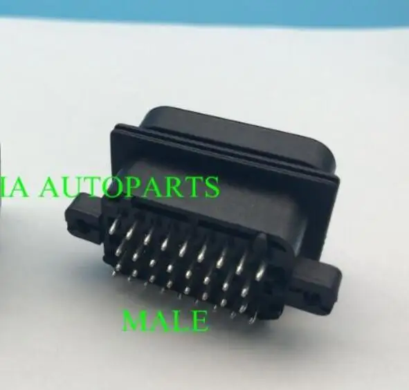34 Pin Way TYCO AMP TE 2-6447232-3 Male ECU PCB Автомобильный разъем для штекера Motec Haltech | Автомобили и