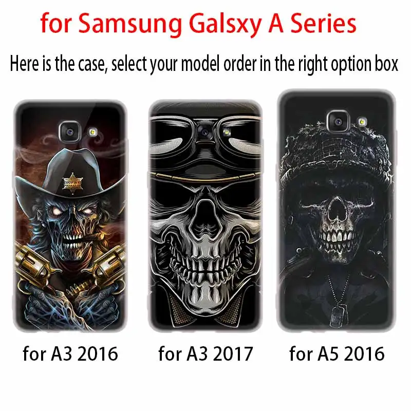 Элегантный винтажный Чехол с черепом силиконовый чехол для телефона Samsung A50 A70 A80