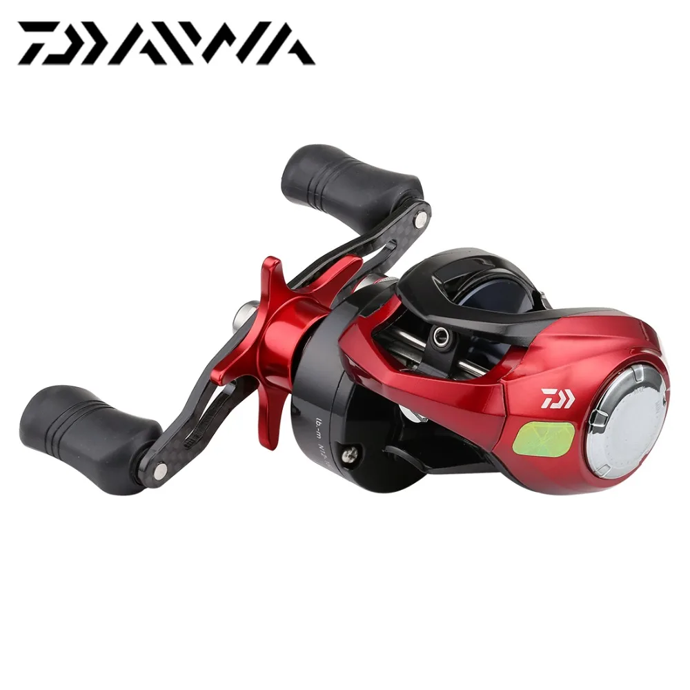 Daiwa мультипликаторная катушка 2018 Новое поступление DAIWA своих волк 50 H 50HL CS Baitcasting